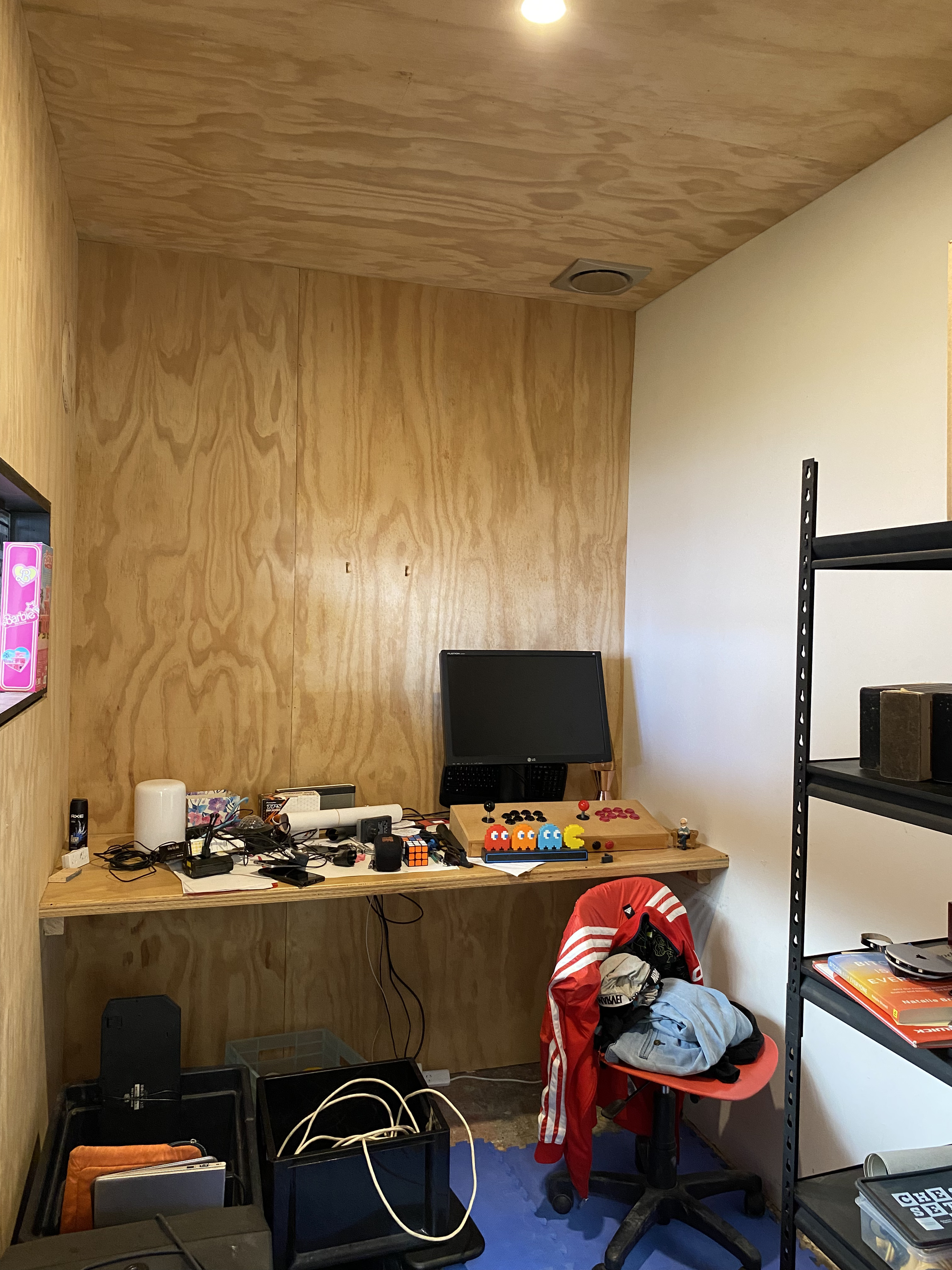 Inside Node Space in Devonport, Auckland